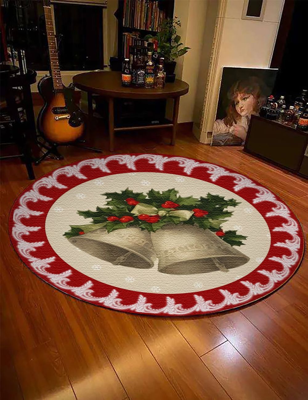 Christmas Round Carpet