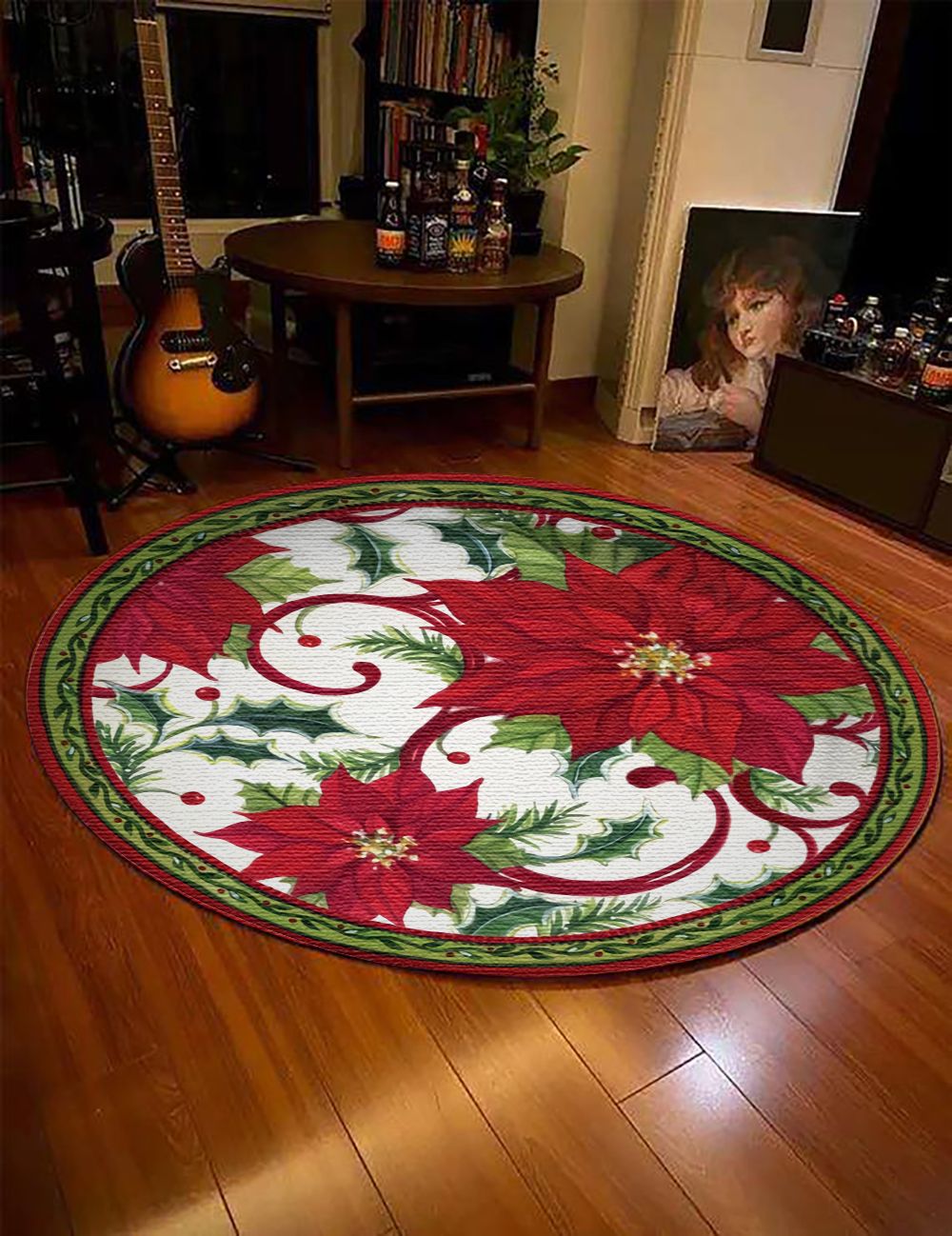 Christmas Round Carpet