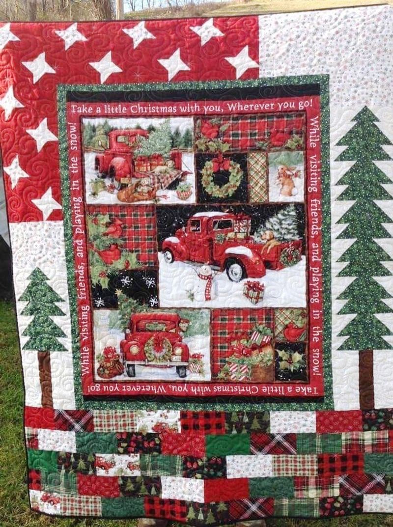 Christmas Quilt Blanket BBB021194