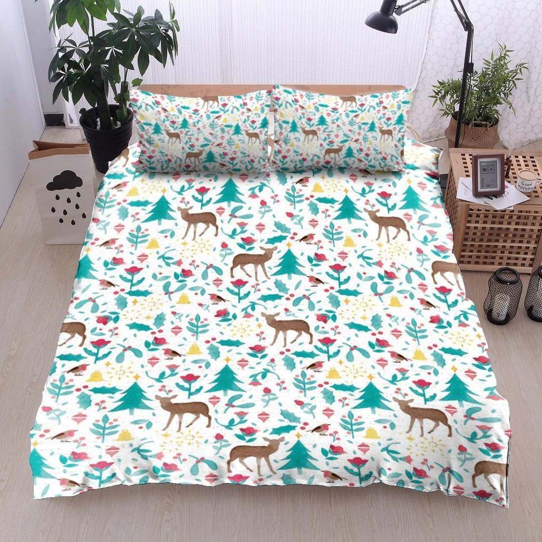 Christmas Reindeer Bedding Set