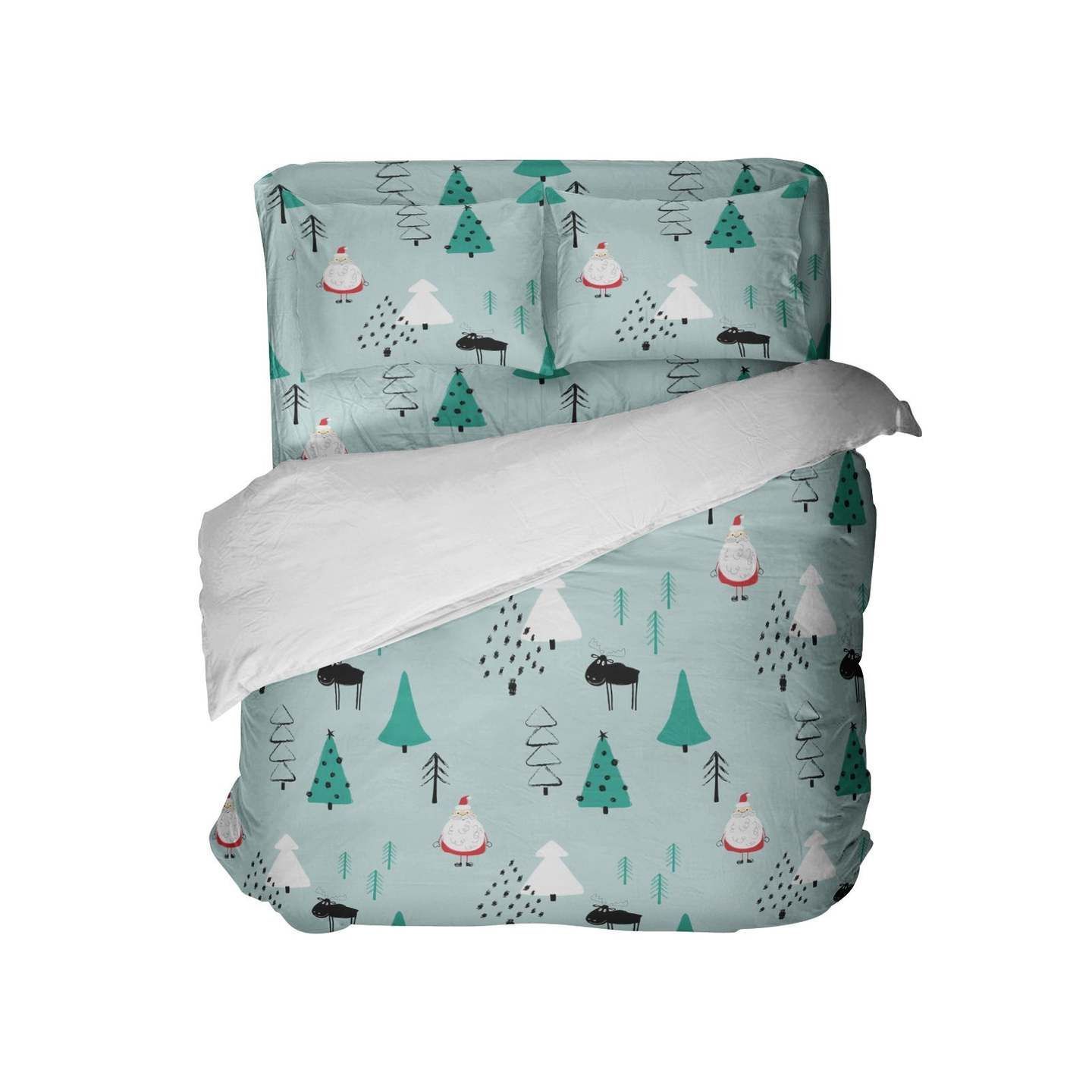 Christmas Santa Bedding Set