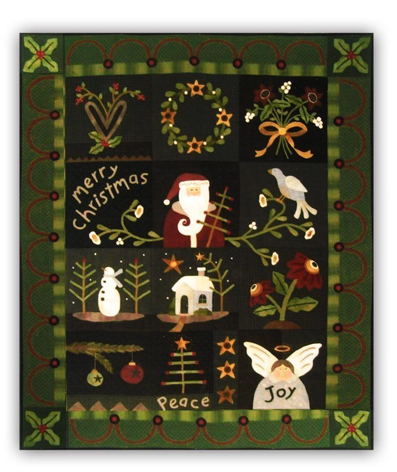 Christmas Santa CLA1110143Q Quilt Blanket