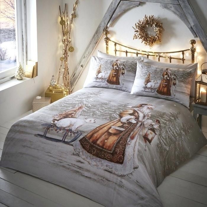 Christmas Santa Bedding Set