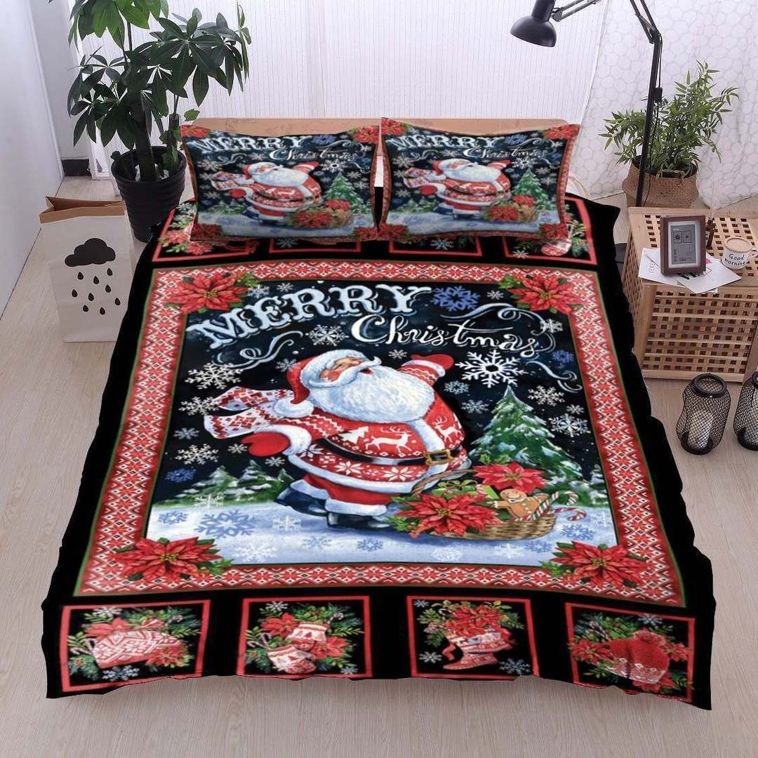 Christmas Santa Claus Bedding Set
