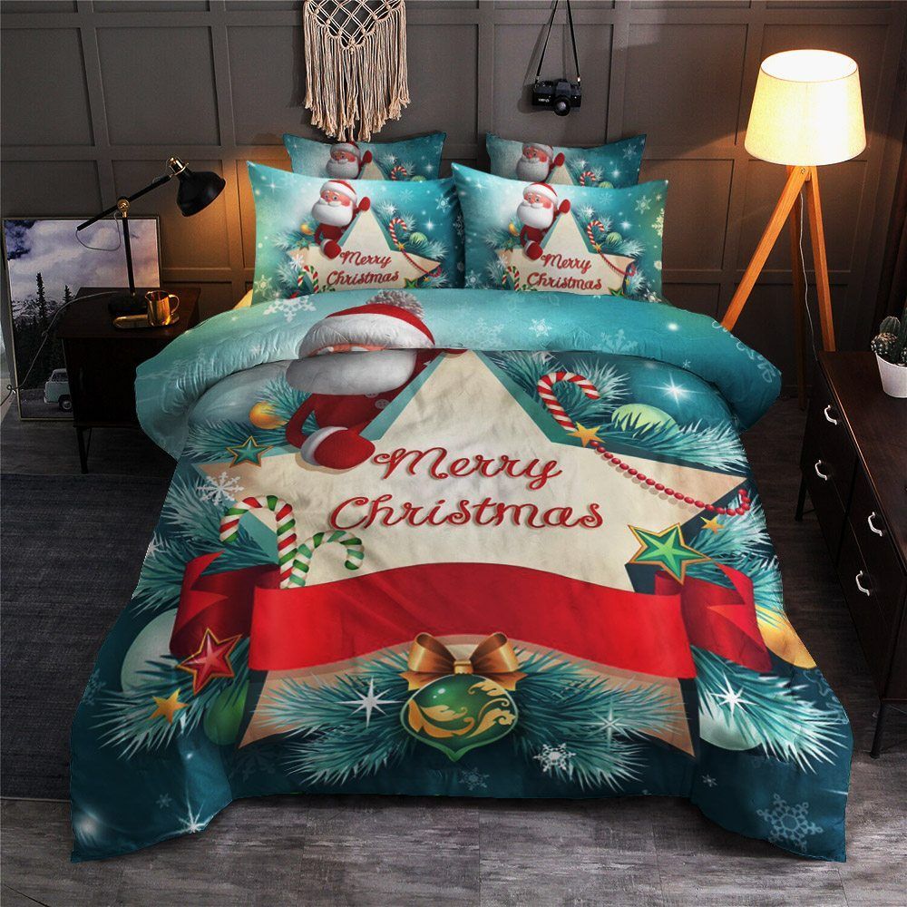 Christmas Santa Claus Bedding Set