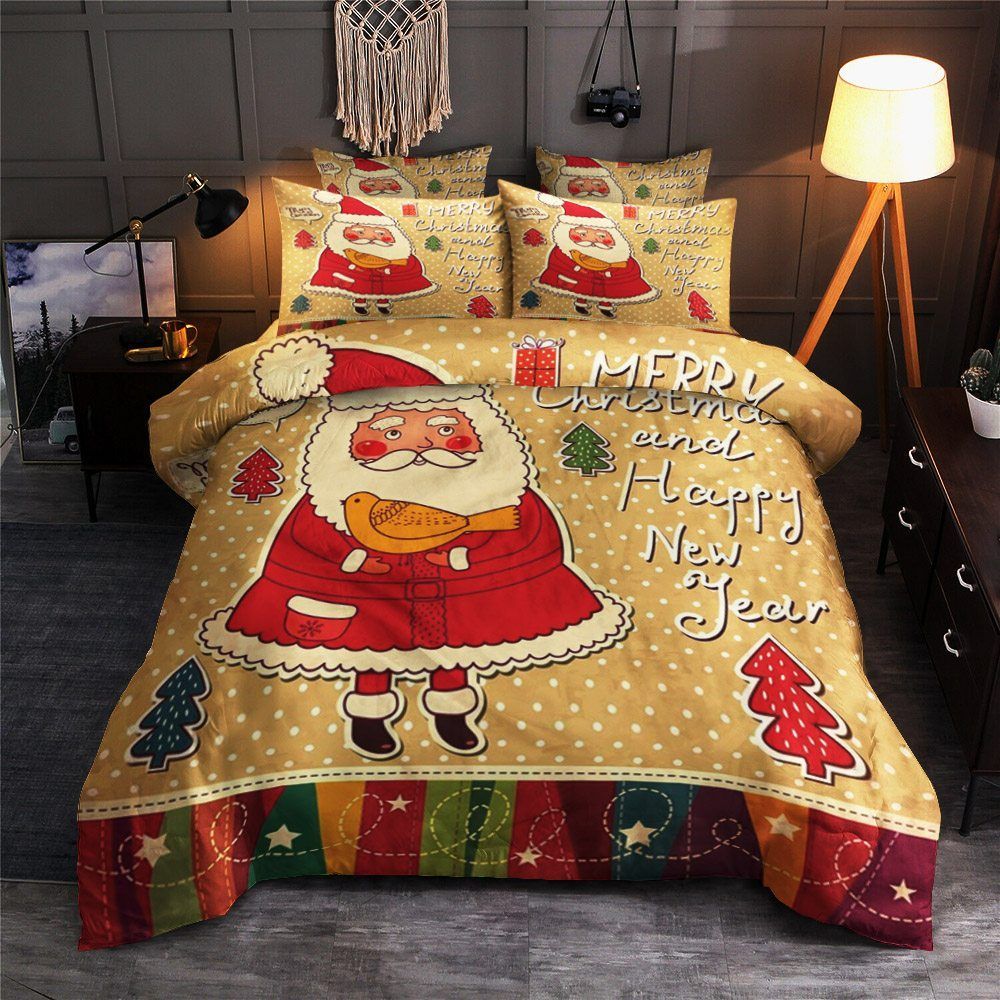 Christmas Santa Claus Bedding Set