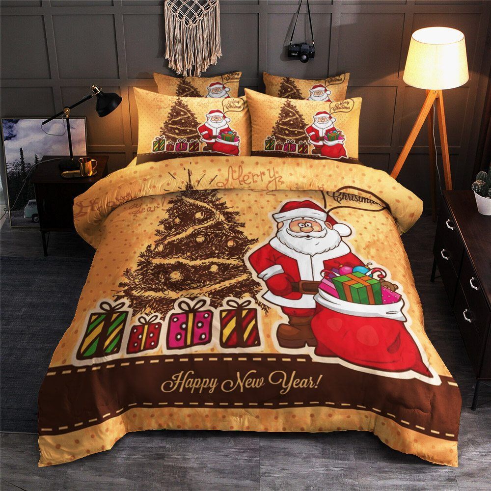 Christmas Santa Claus Bedding Set