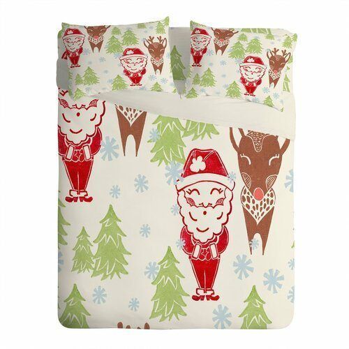 Christmas Santa Claus Bedding Set