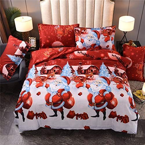 Christmas Santa Claus Bedding Set