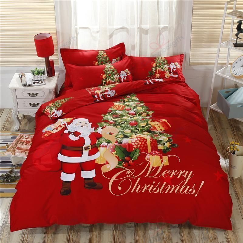 Christmas Santa Claus Bedding Set