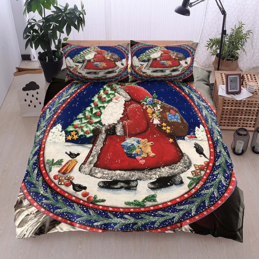 Christmas Santa Claus Bedding Set