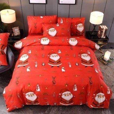 Christmas Santa Bedding Set