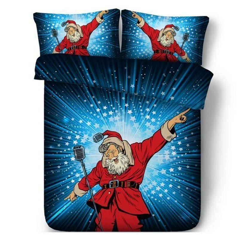 Christmas Santa Bedding Set