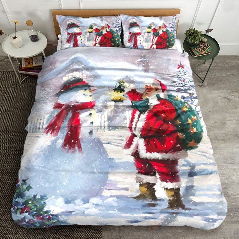 Christmas Santa Bedding Set