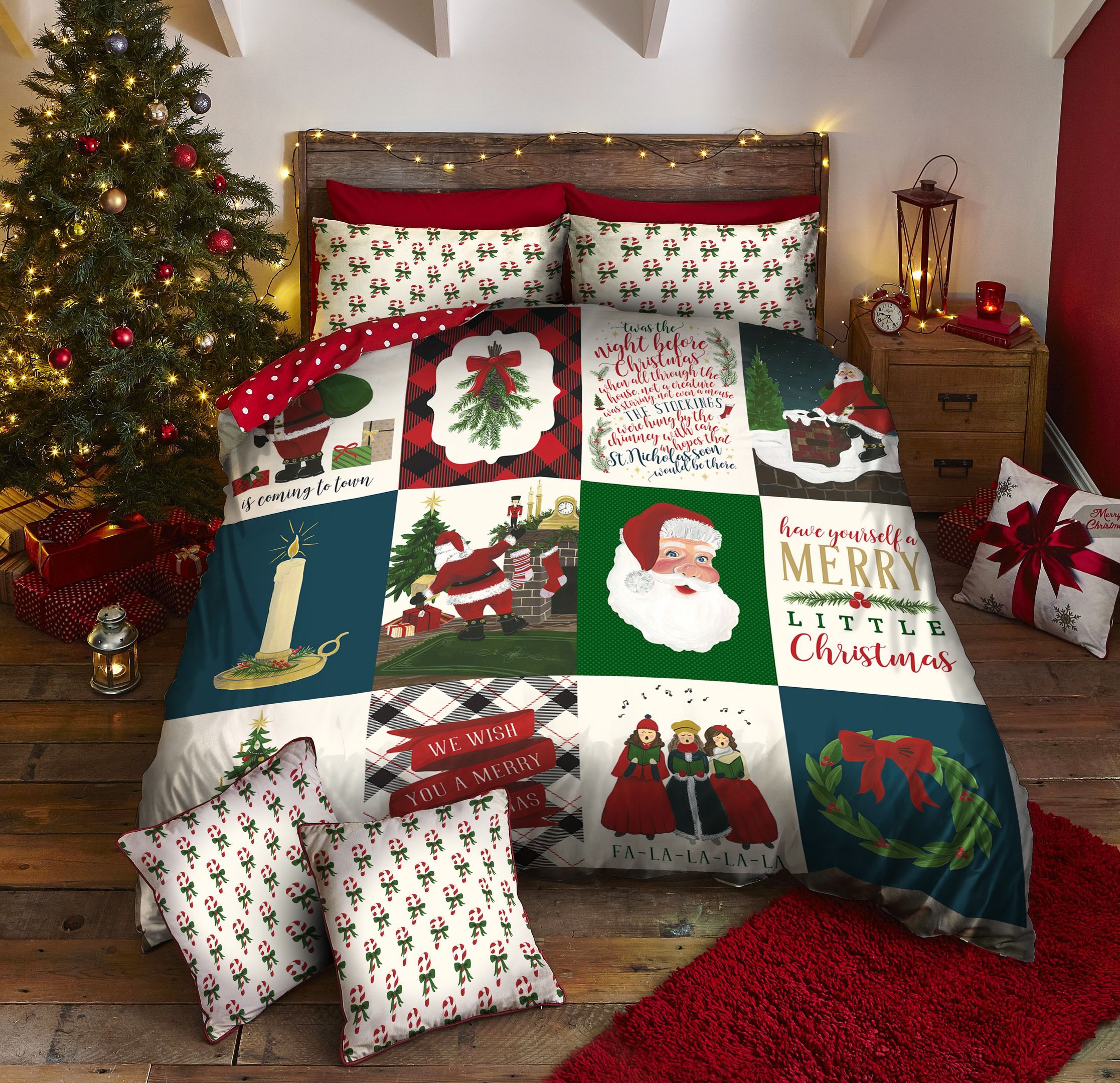 Christmas Set Bedding Set