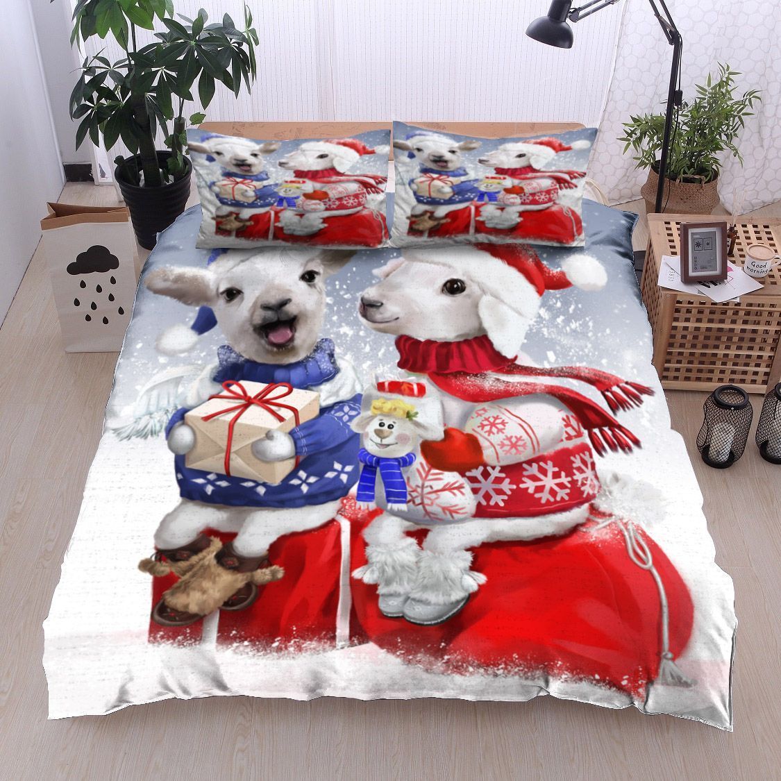 Christmas Sheep Bedding Set