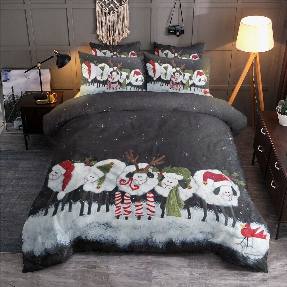 Christmas Sheeps Bedding Set