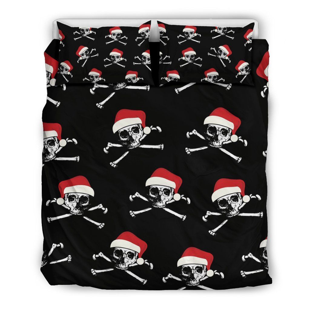 Christmas Skull Bedding Set