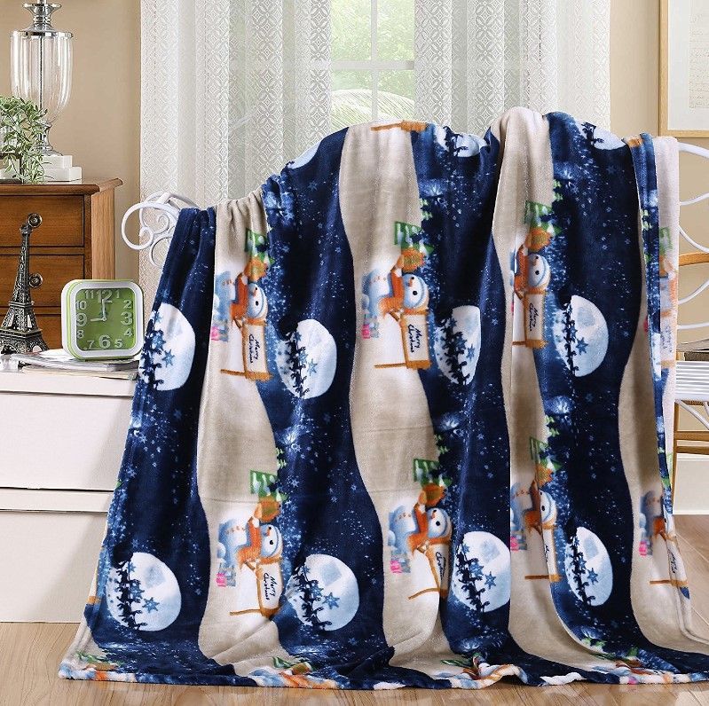 Christmas Snowman Sherpa Fleece