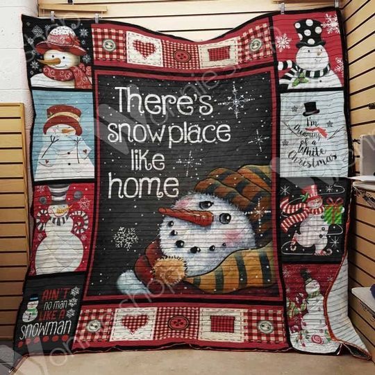 Christmas Snowman DTC0412635 Quilt Blanket
