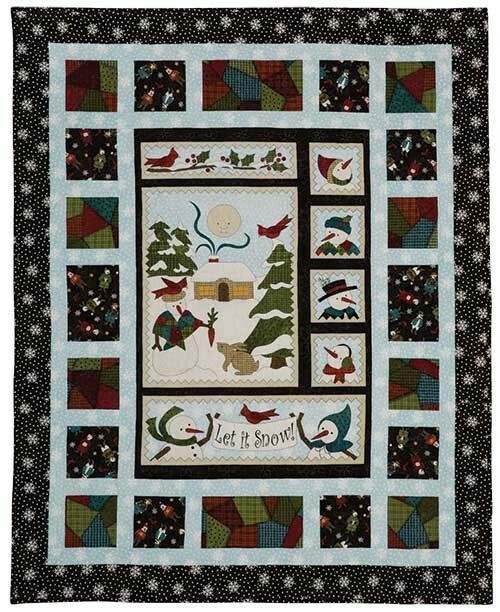 Christmas Snowman DTC0412641 Quilt Blanket