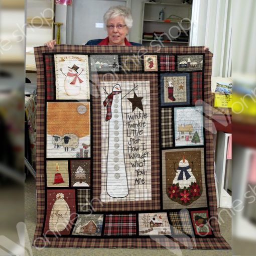 Christmas Snowman PTC181101 Quilt Blanket