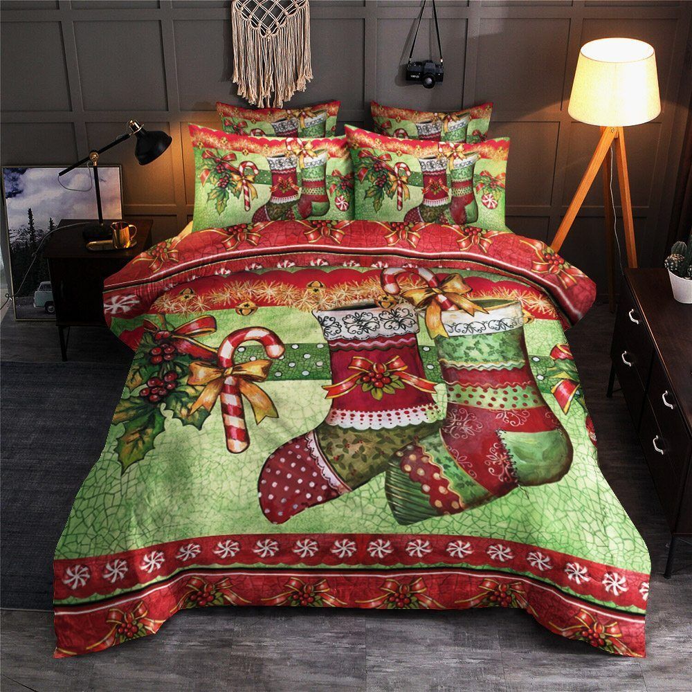 Christmas Stocking Bedding Set