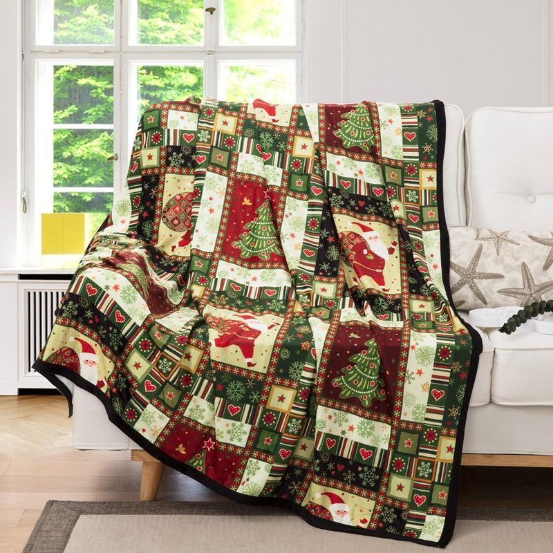 Christmas Time Sherpa Fleece Blanket