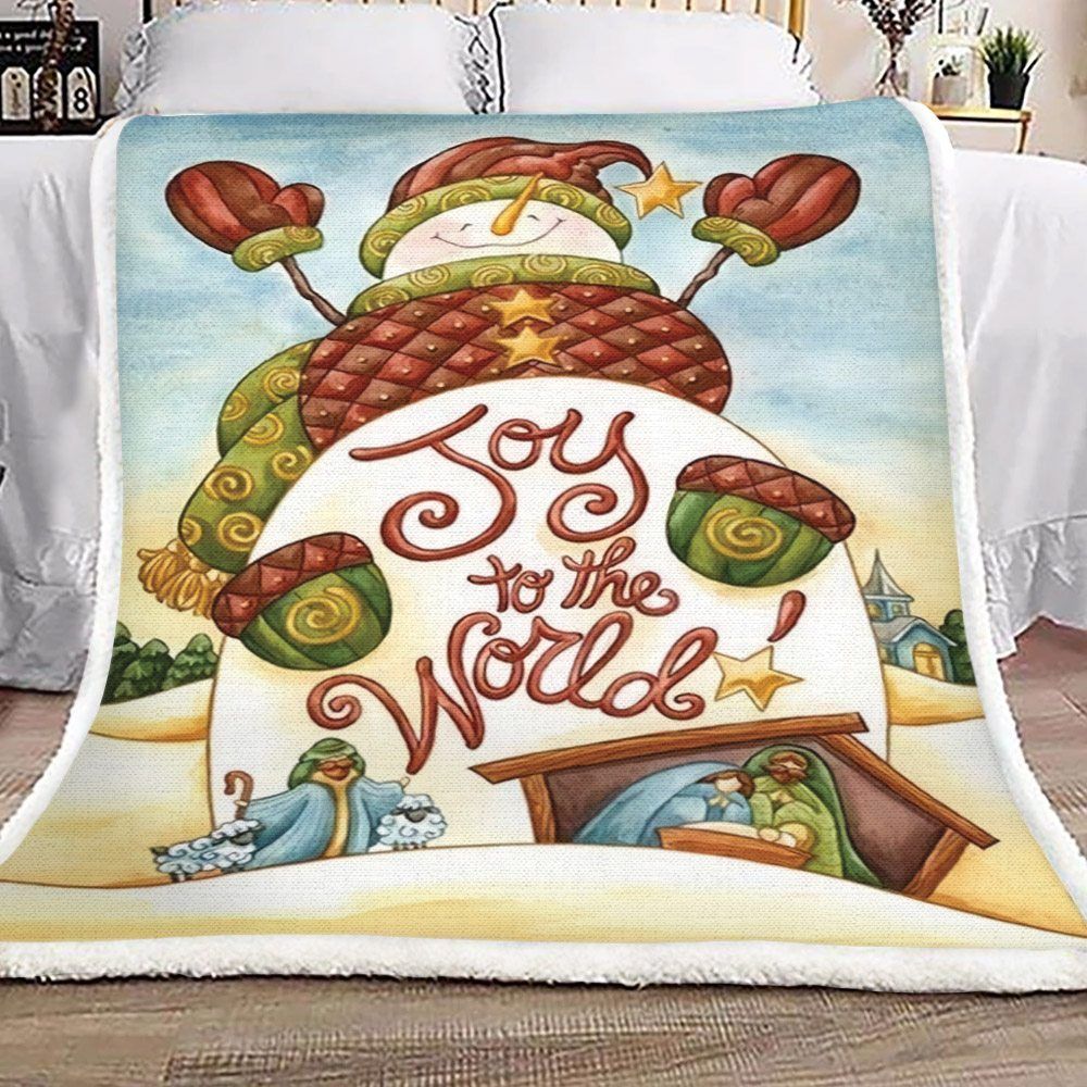 Christmas Time Sherpa Fleece