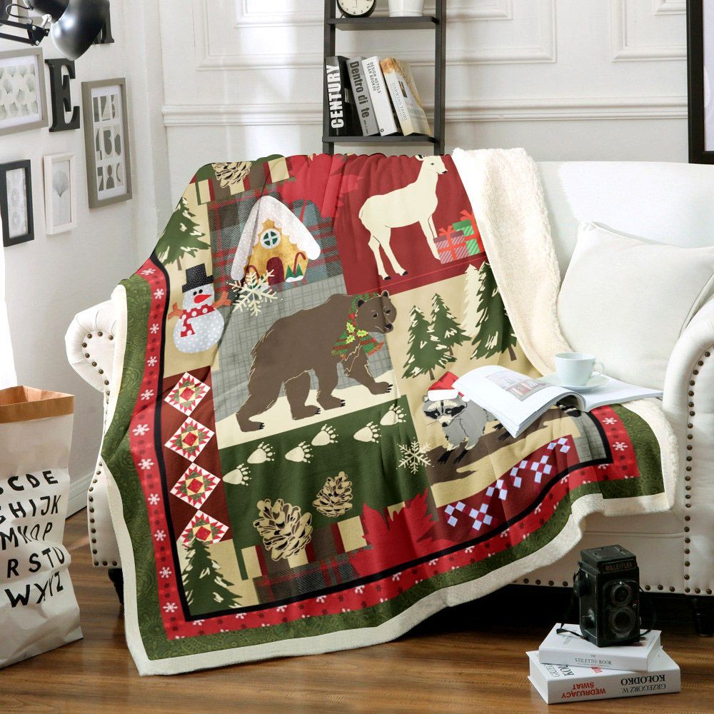 Christmas Sherpa Fleece