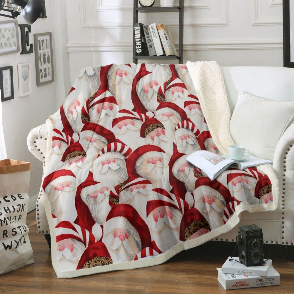 Christmas Sherpa Fleece Blanket