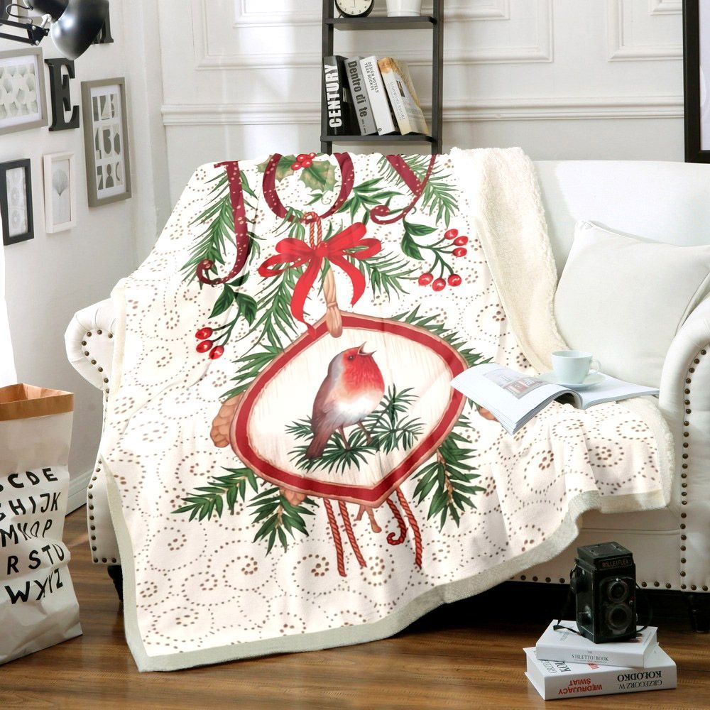 Christmas Sherpa Fleece Blanket