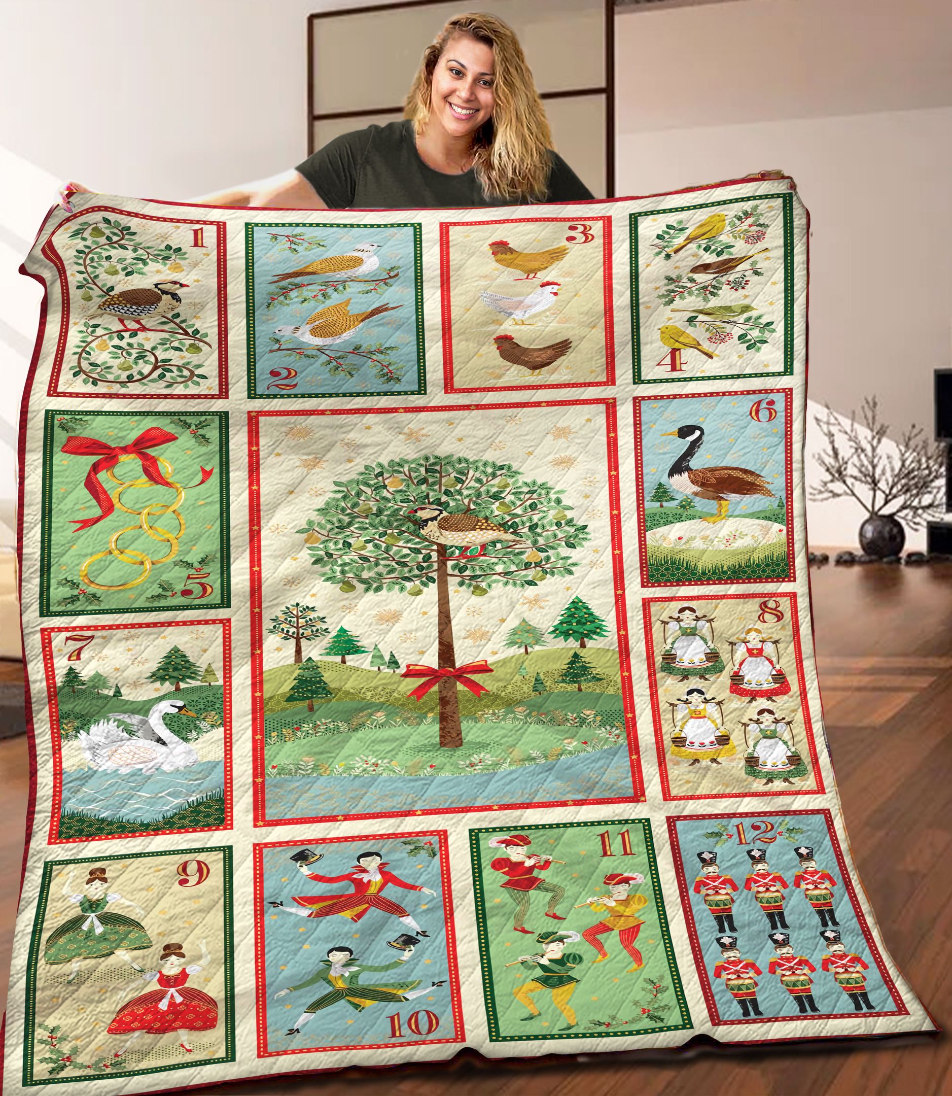 Christmas TNT101103NH Quilt Blanket