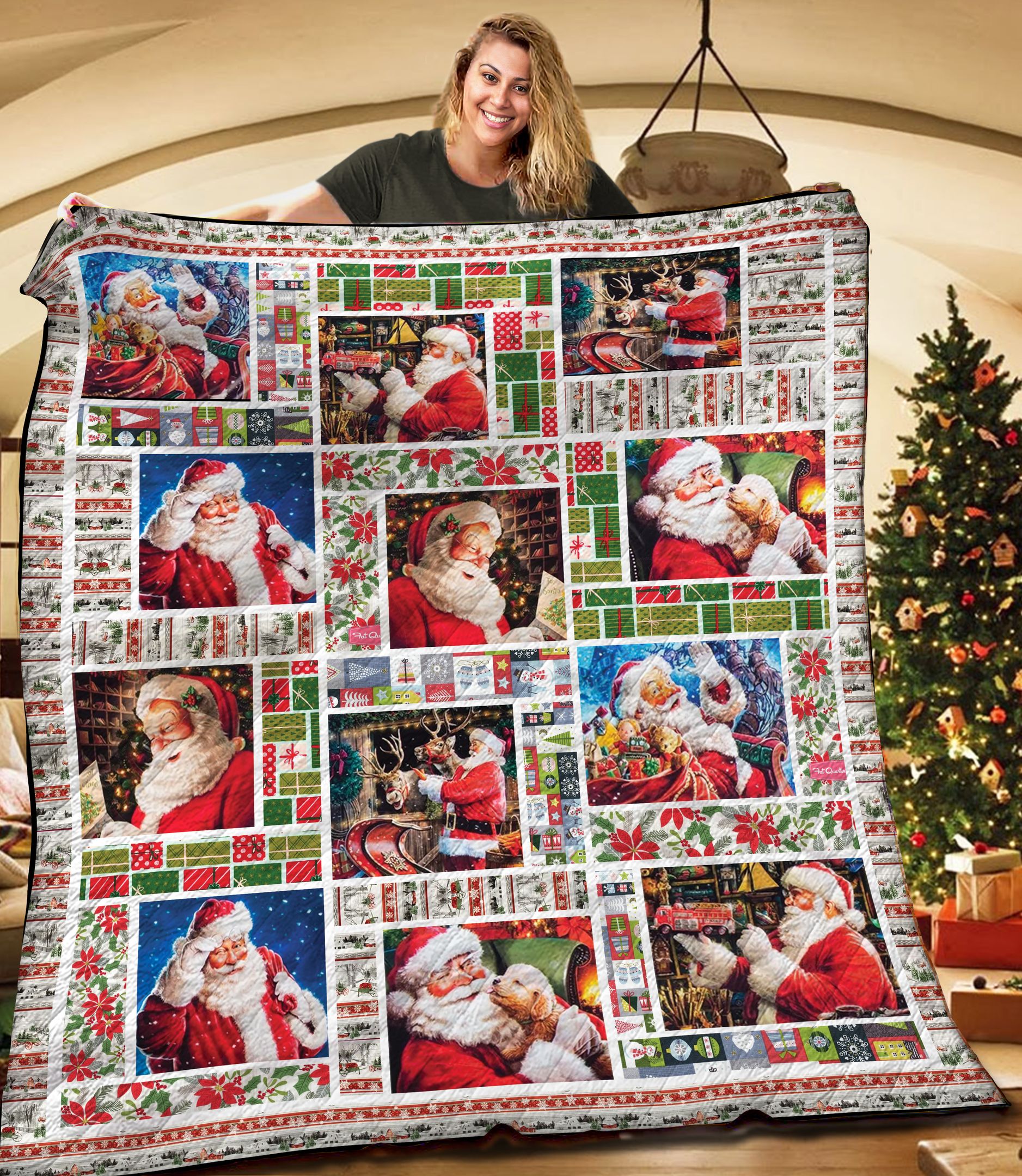 Christmas TNT121104NH Quilt Blanket