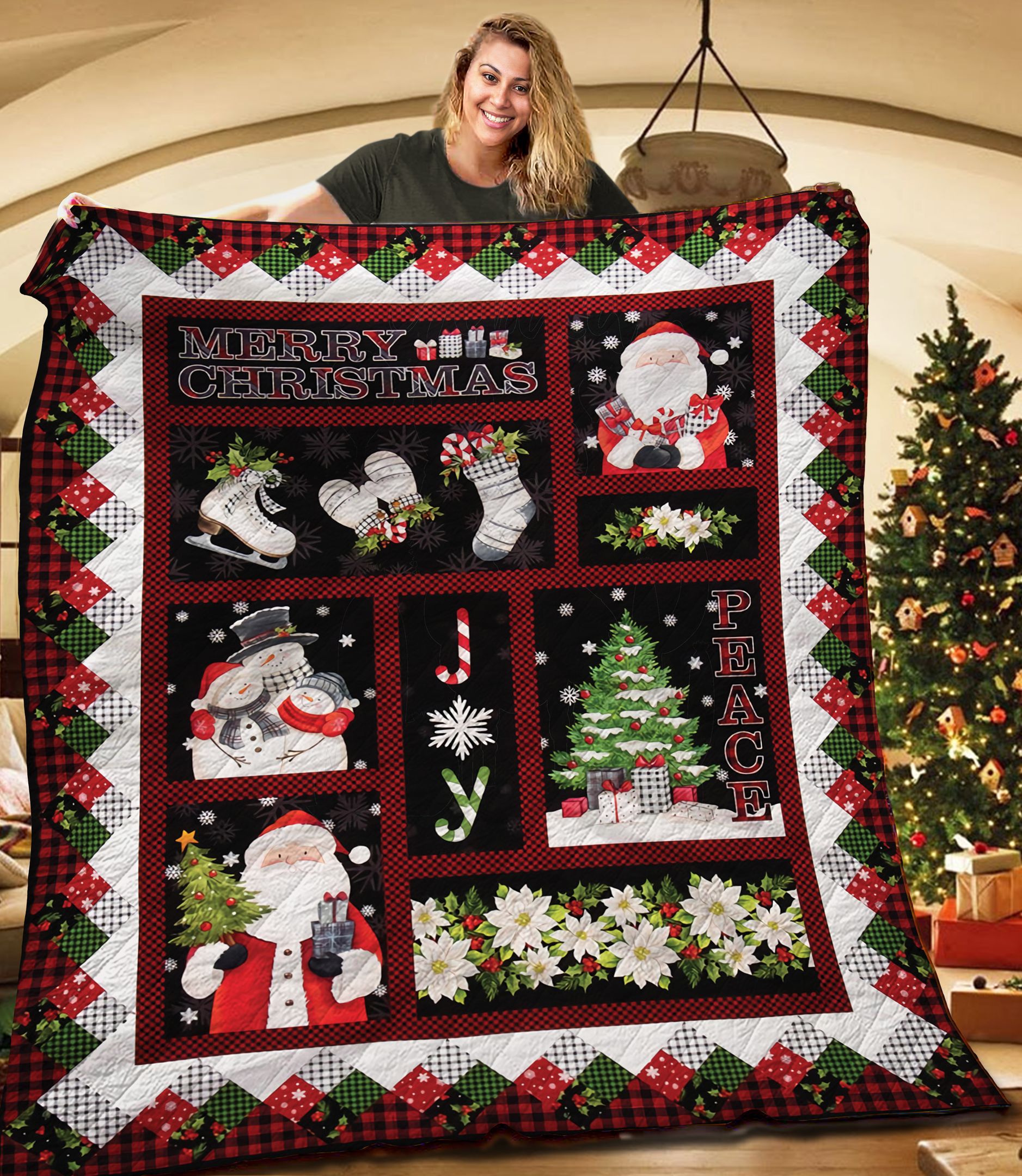 Christmas TNT131103NH Quilt Blanket