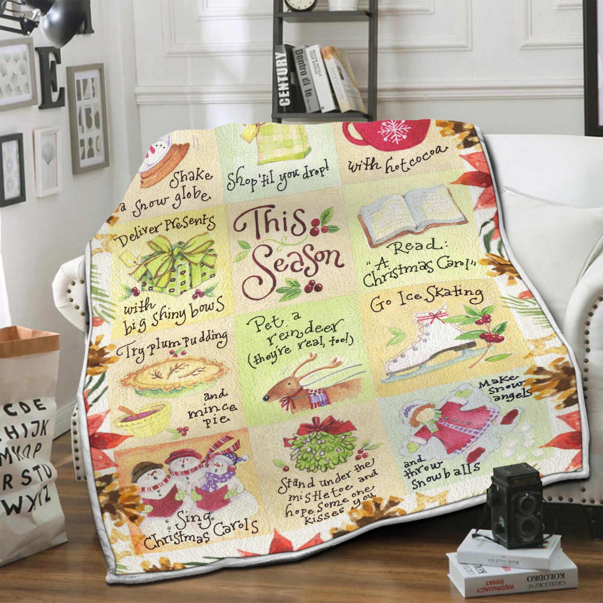 Christmas Fleece Blanket