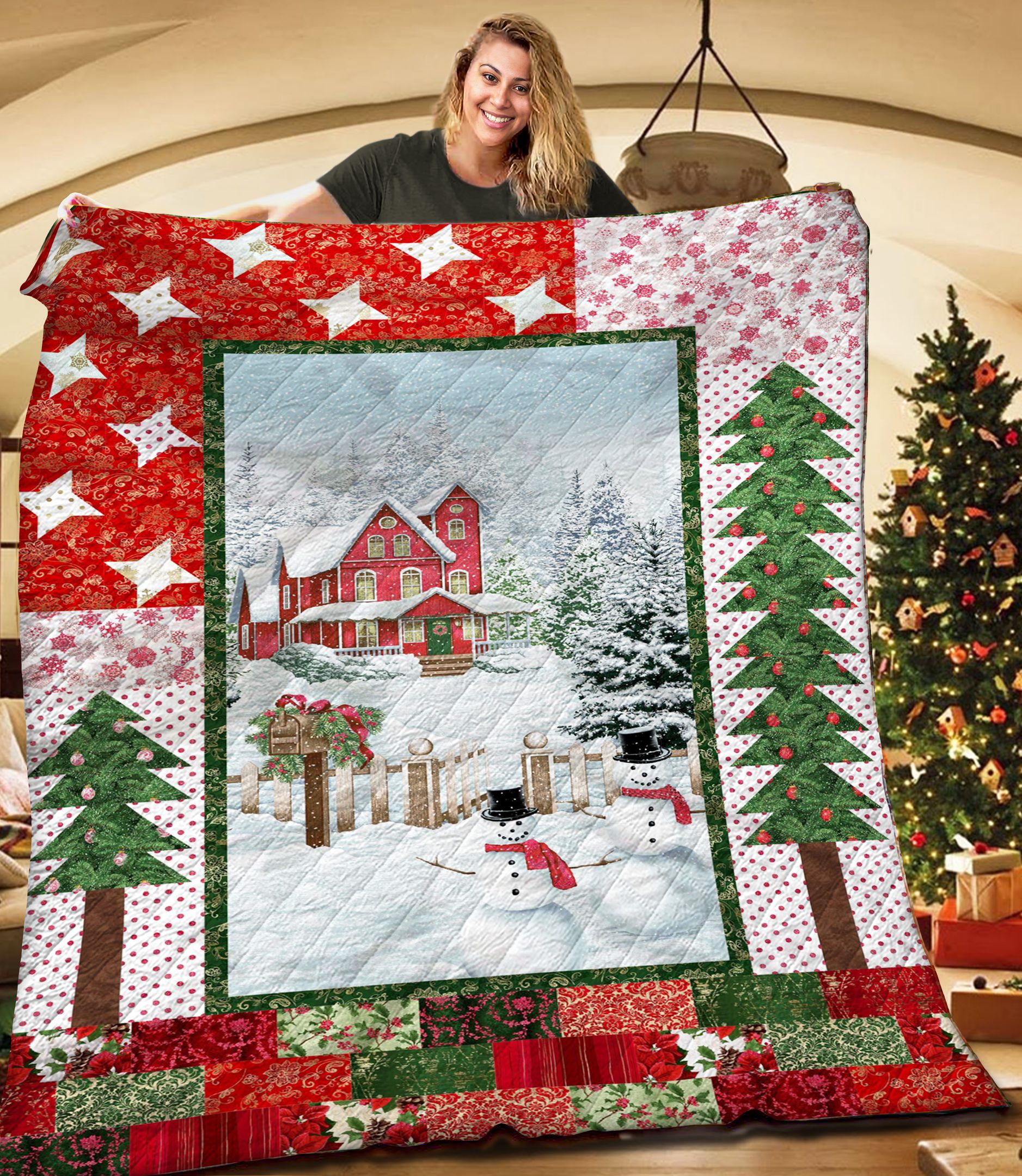 Christmas TNT171105NH Quilt Blanket