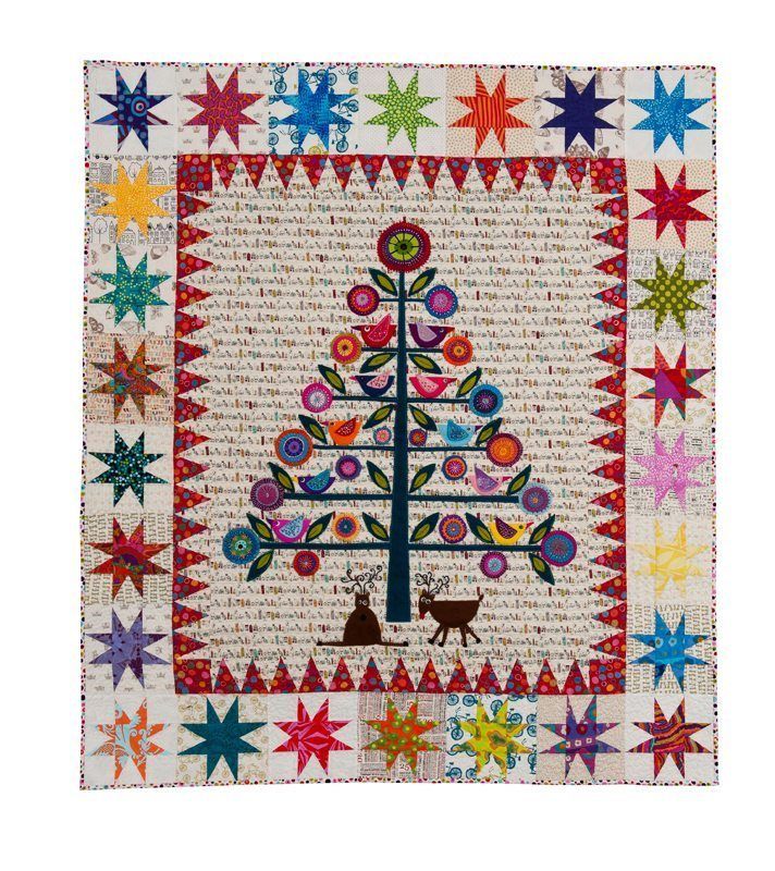Christmas Tree CLA1110183Q Quilt Blanket