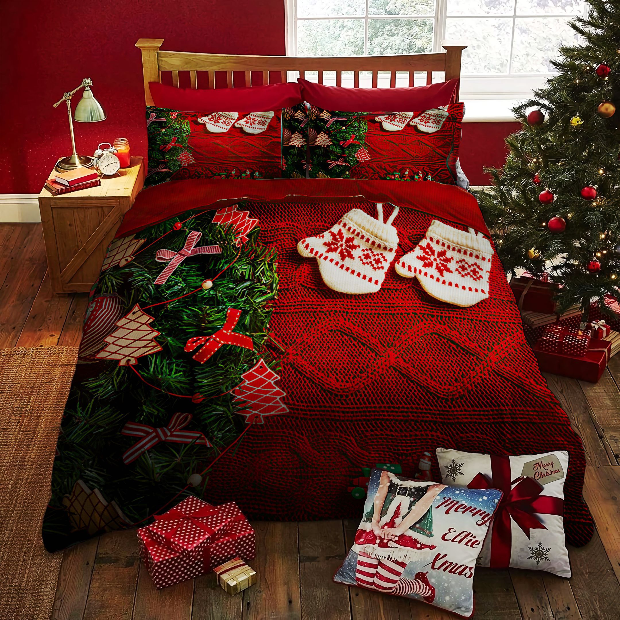 Christmas Tree Bedding Set