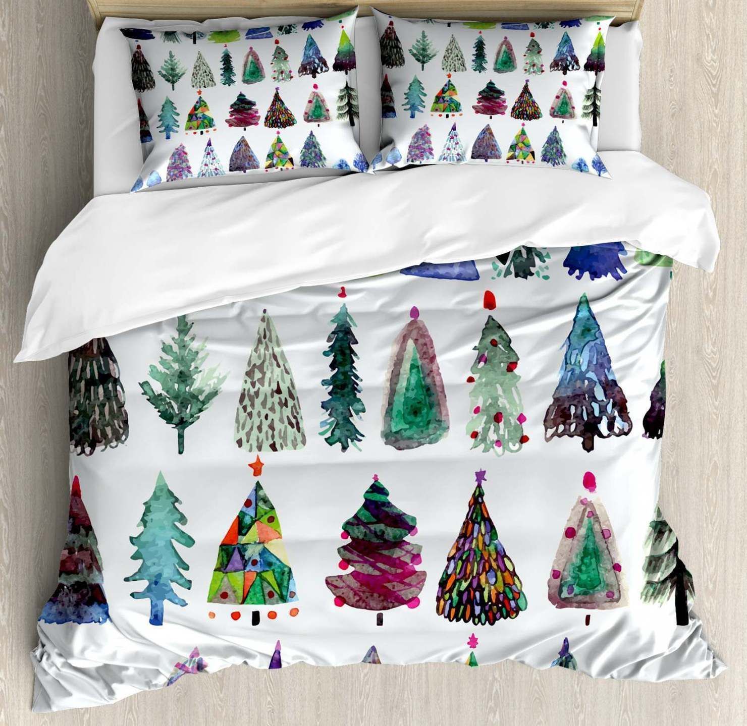 Christmas Tree Bedding Set