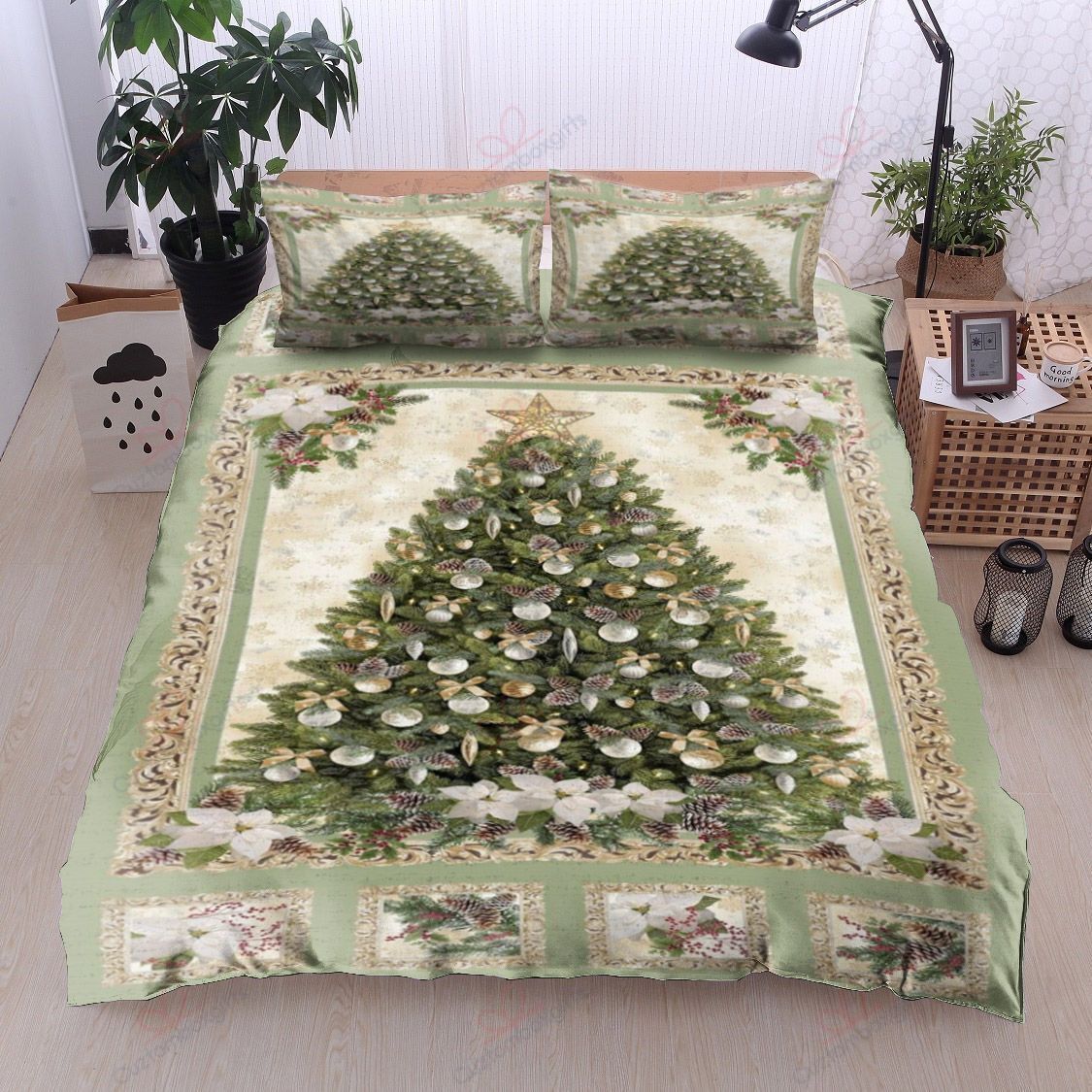 Christmas Tree Bedding Set