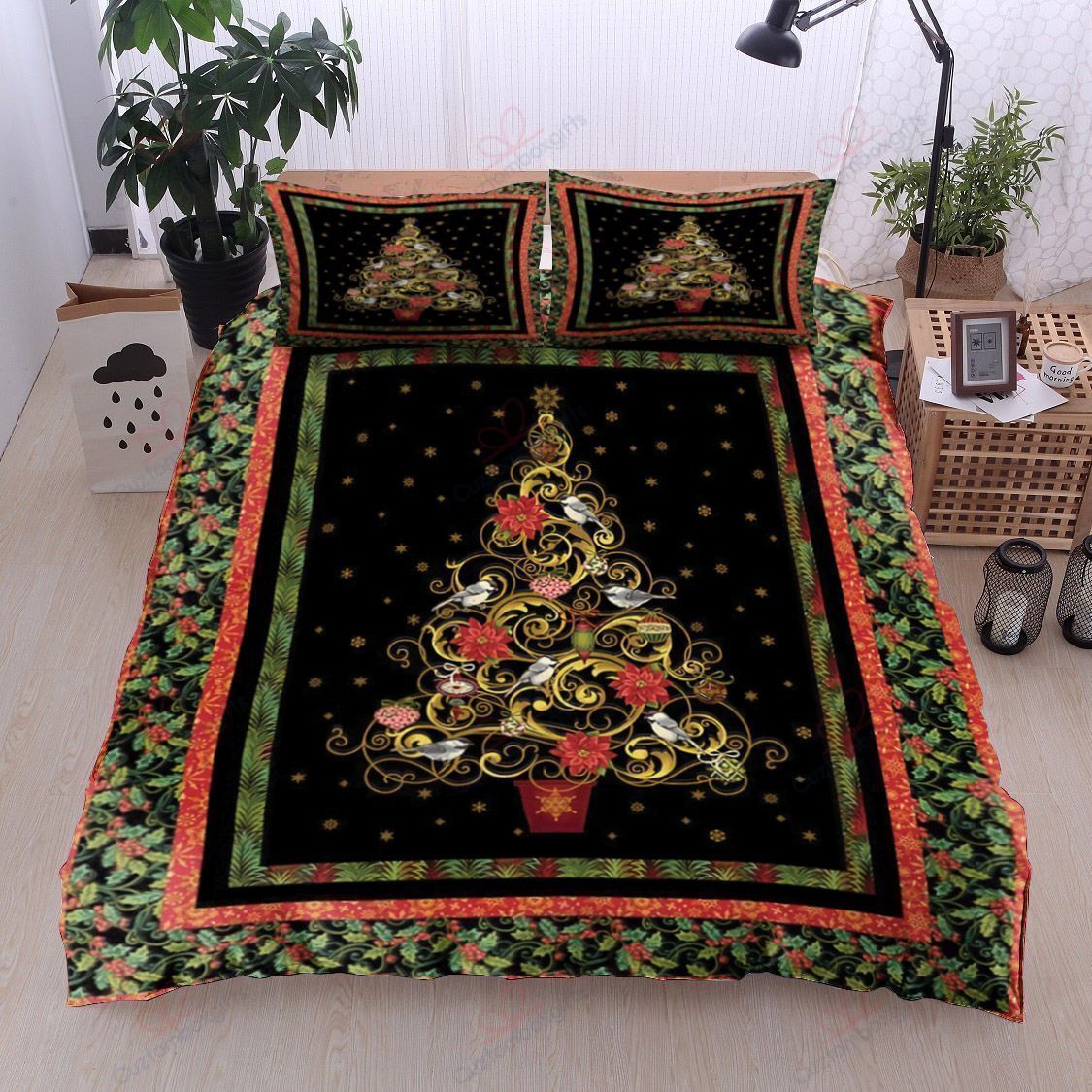 Christmas Tree Bedding Set