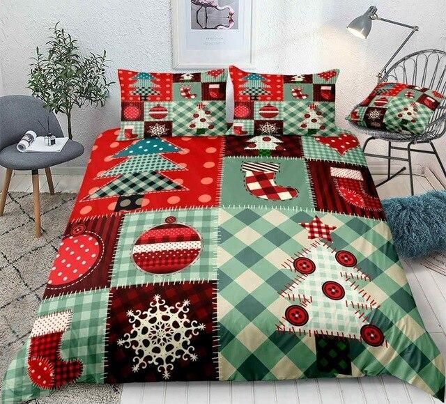 Christmas Trees And Gifts Bedding Set