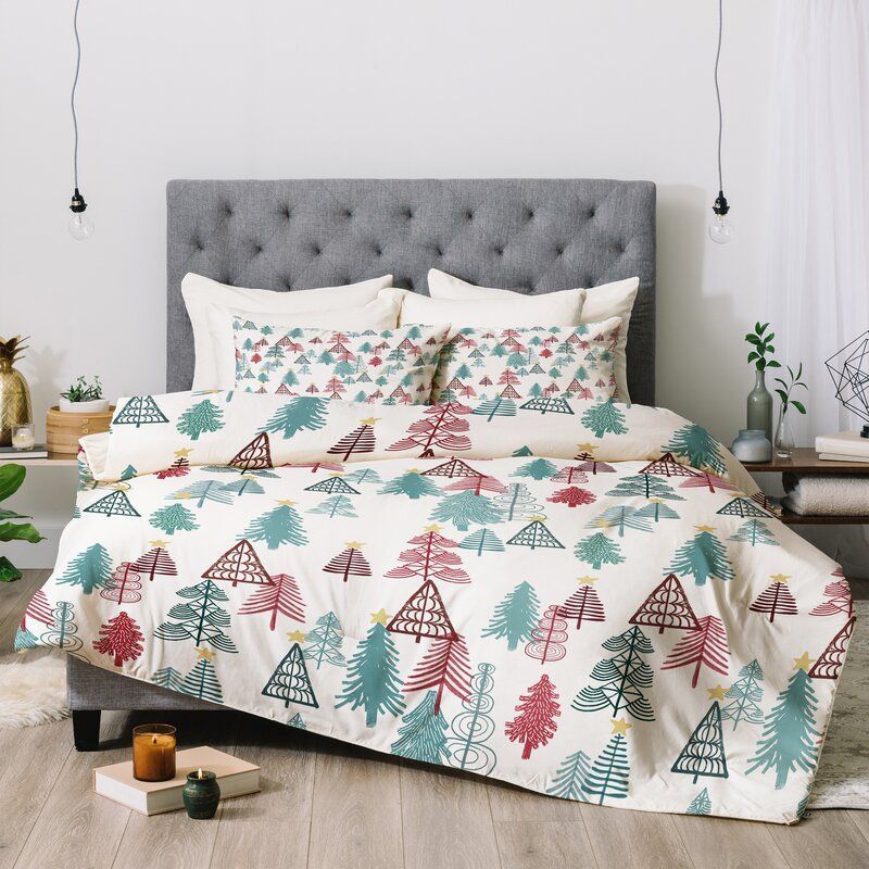 Christmas Trees Bedding Set
