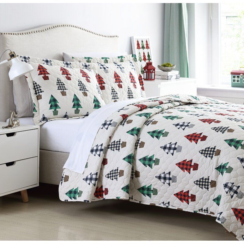 Christmas Trees Bedding Set
