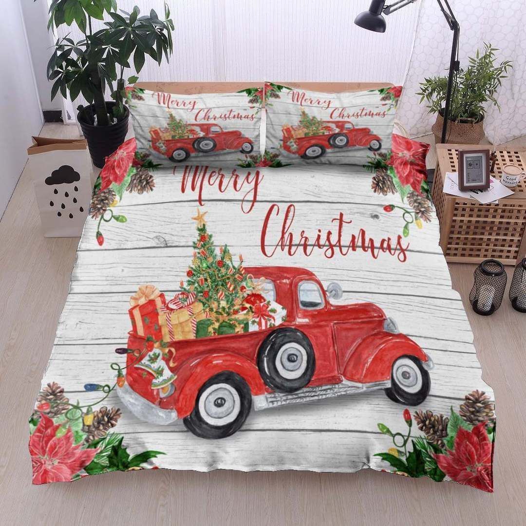 Christmas Truck Bedding Set