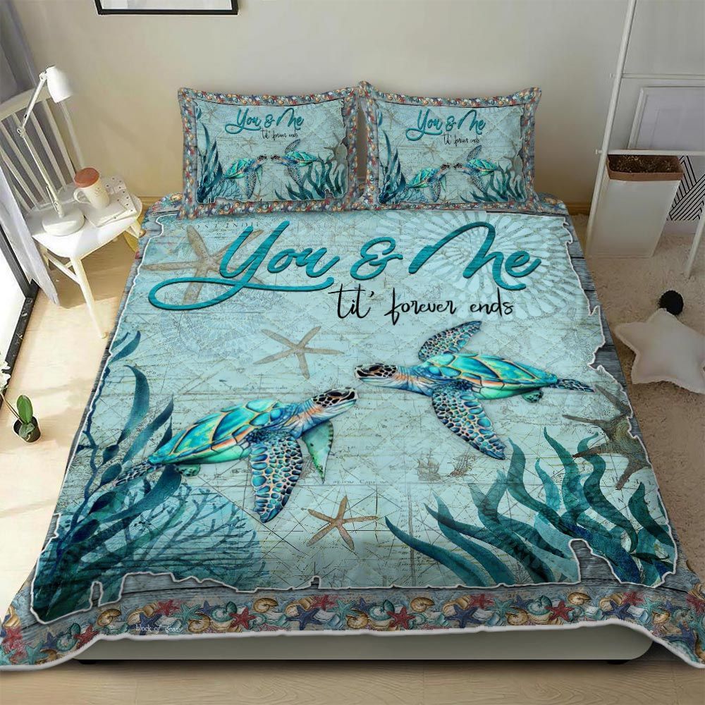 Christmas Turtle Bedding Set