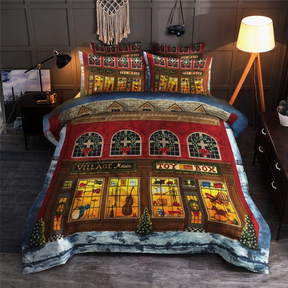 Christmas Village Bedding Set