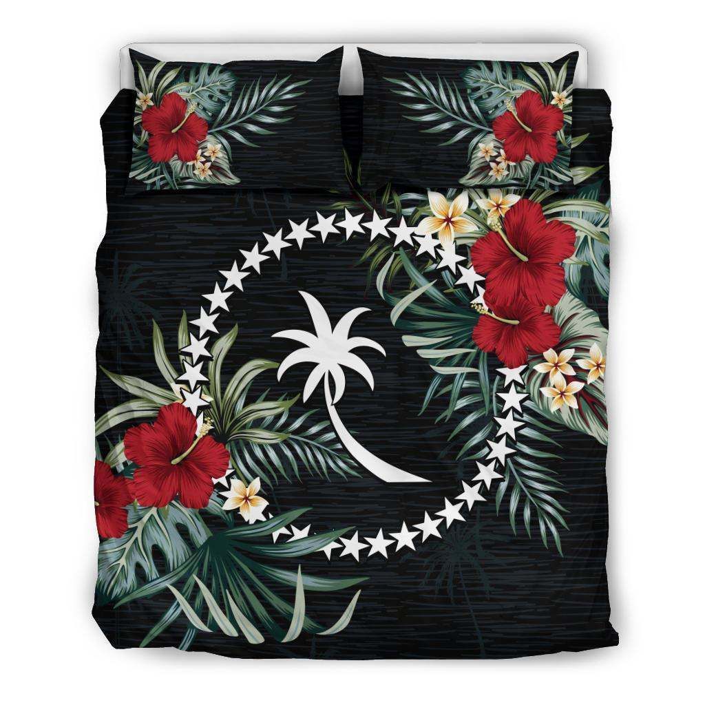 Chuuk Hibiscus Coat Of Arms Bedding Set