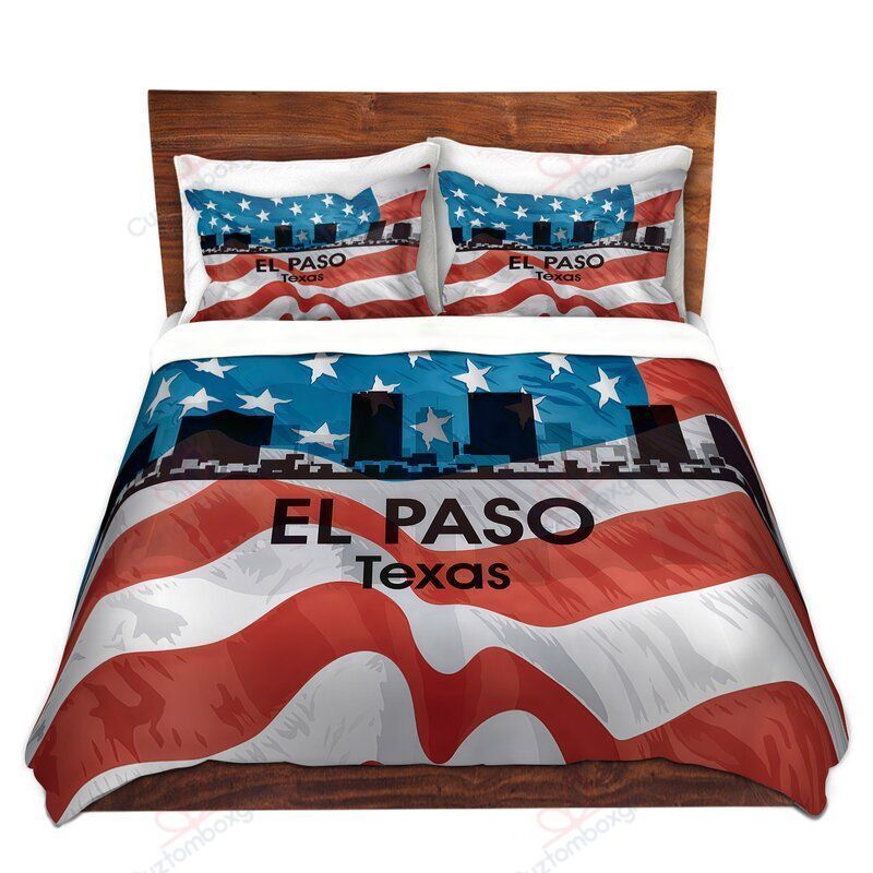 City Vi El Paso Texas Bedding Set